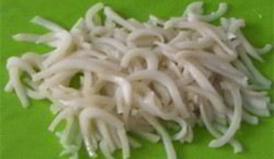 бефстроганов из кальмаров