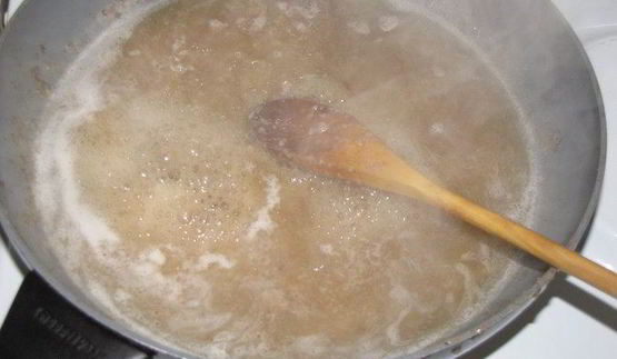 бефстроганов с грибами и сладким перцем