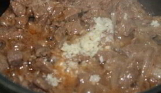 чашушули из говядины