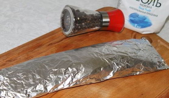 глазированная свинина с кукурузным салатом