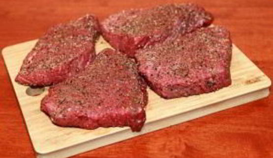 говядина на сковороде гриль