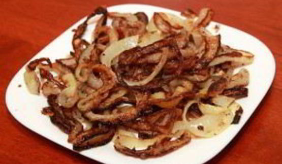 говядина на сковороде гриль