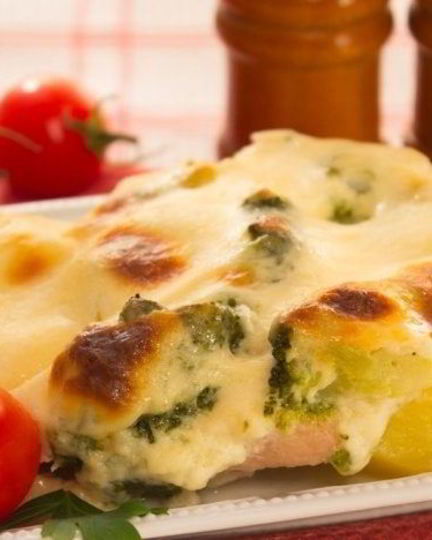 Рецепт индейки под соусом бешамель