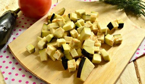 индейка с баклажанами