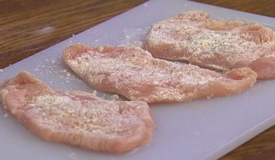 индейка с пастернаком и клюквенным соусом