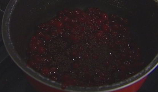 индейка с пастернаком и клюквенным соусом