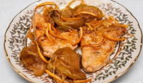 индейка, тушенная в вине