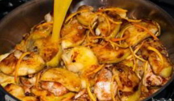 индейка, тушенная в вине