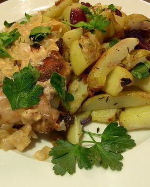 Кролик в молоке