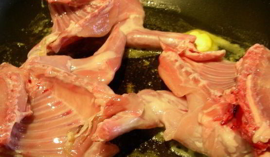 кролик в молоке