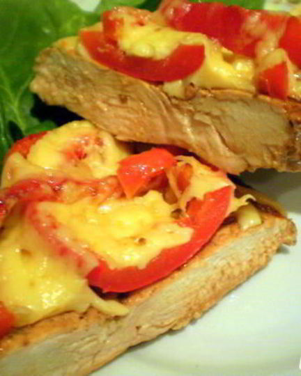 Рецепт куриного филе в чесночной карамели с перцем