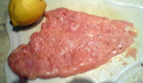 куриное филе в чесночной карамели с перцем