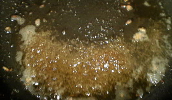 куриное филе в чесночной карамели с перцем