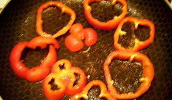 куриное филе в чесночной карамели с перцем