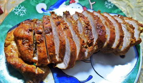 куриные грудки, запеченные в рукаве