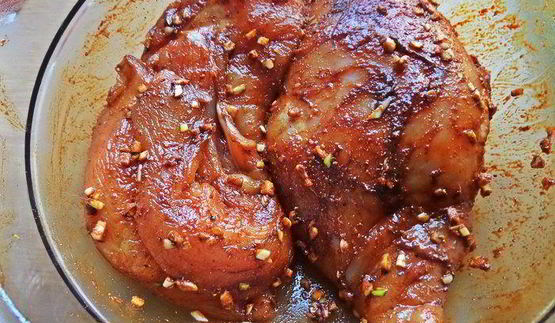 куриные грудки, запеченные в рукаве