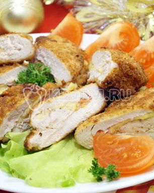 Куриные кармашки с сыром