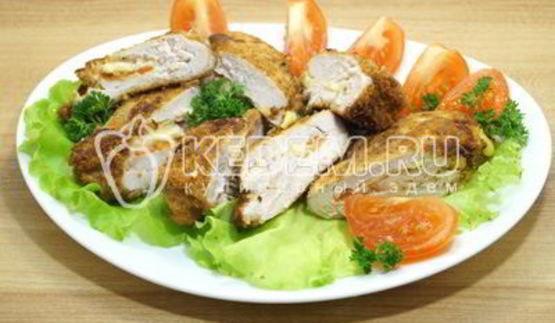 куриные кармашки с сыром