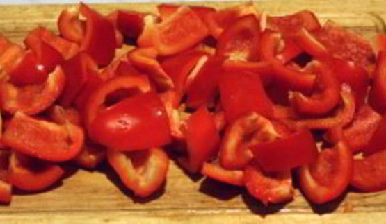 курица с болгарским перцем