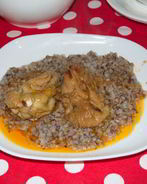 Мясо под сметанным соусом