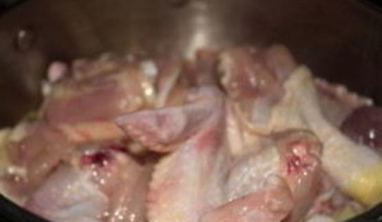 мясо под сметанным соусом