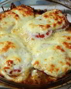 Мясо под сырно-майонезной шубой