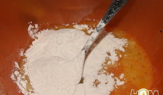 мясо в кляре с овощами