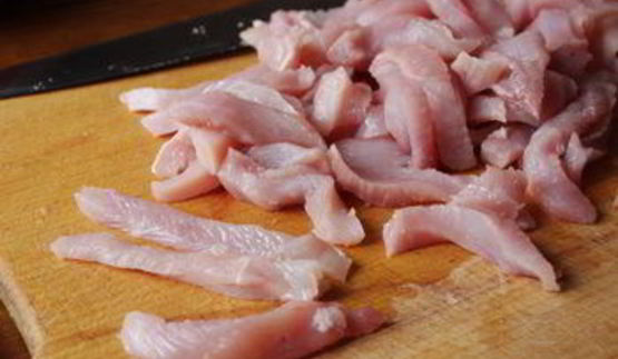 стир-фрай из индейки с зеленой фасолью