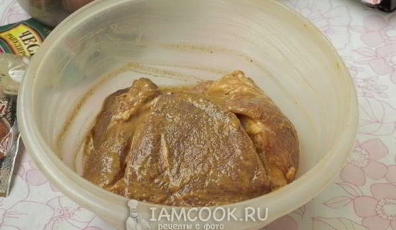 свиная лопатка в духовке с картошкой