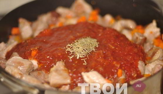 свинина тушеная