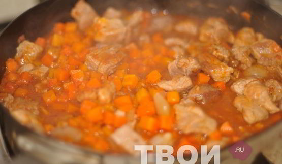 свинина тушеная