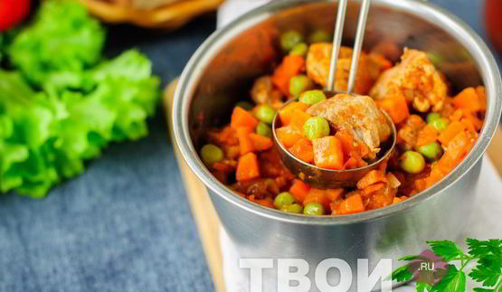 свинина тушеная