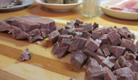 свиной желудок фаршированный