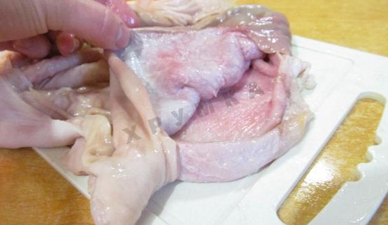 свиной желудок фаршированный