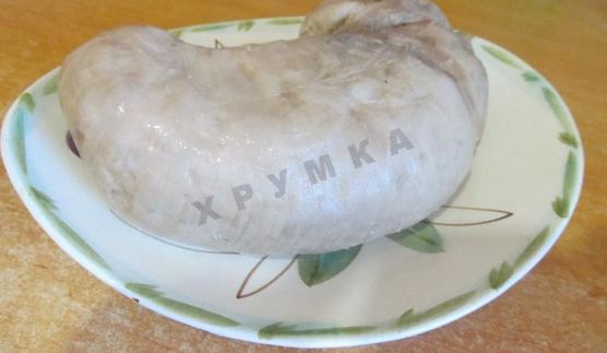 свиной желудок фаршированный