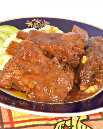 Рецепт свиных ребрышек в соево-апельсиновом маринаде на сковороде