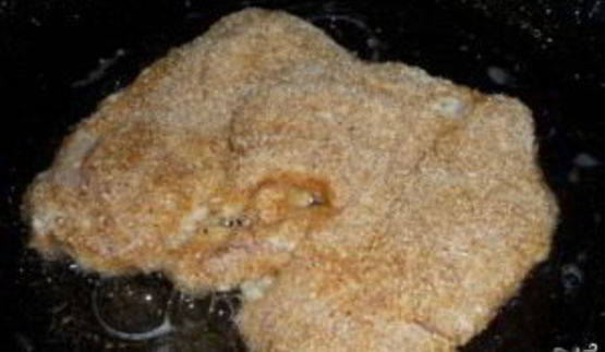 жареное куриное филе с корочкой