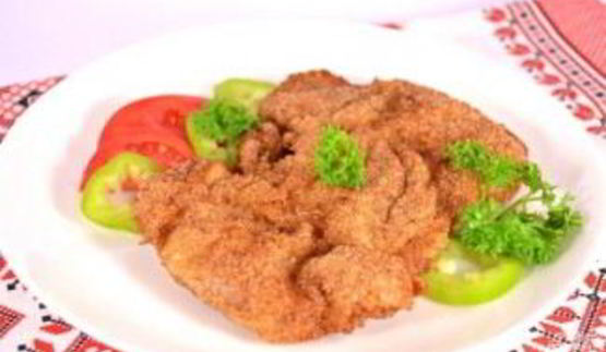 жареное куриное филе с корочкой