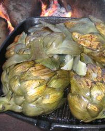 Рецепт артишоков на гриле