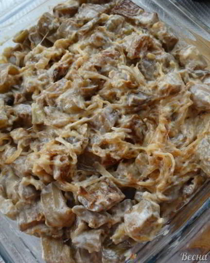 Рецепт баклажанов грибочки