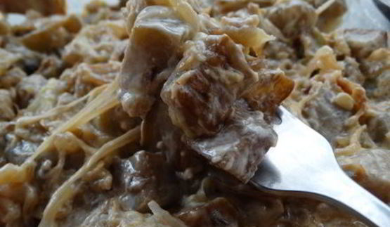 баклажаны грибочки