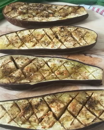 Рецепт баклажанов, запеченных в духовке