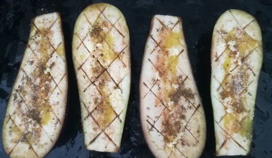 баклажаны, запеченные в духовке