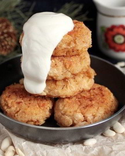 Рецепт биточков из фасоли и сыра