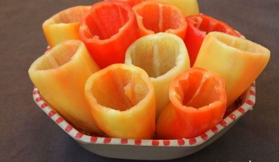 фаршированный перец с индейкой