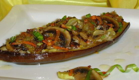 фаршированные баклажаны