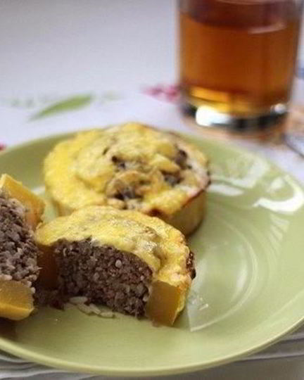 Рецепт фаршированных кабачков с фаршем и рисом