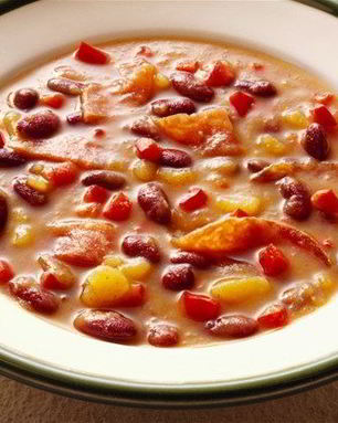 Фасоль с картофелем