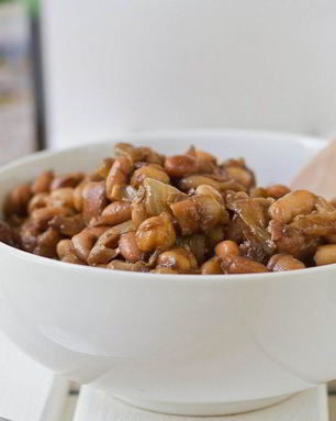 Фасоль в микроволновке