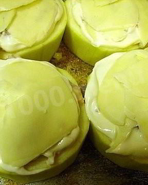 Кабачки фаршированные рисом и рыбой